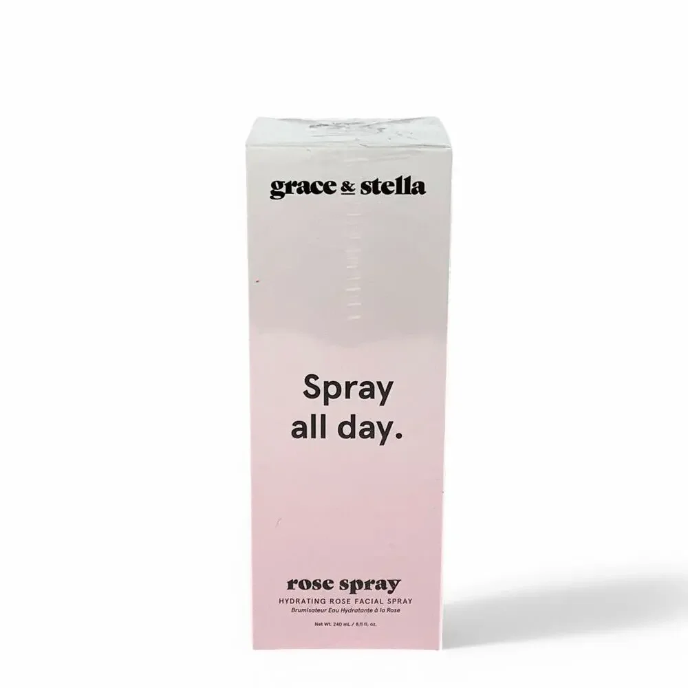 Grace & Stella Hydrating Rose Facial Mist Spray 240ml 8 oz